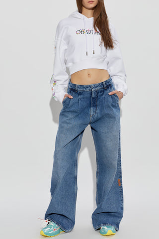 Off-White WHITE Sweatshirt with logo 2