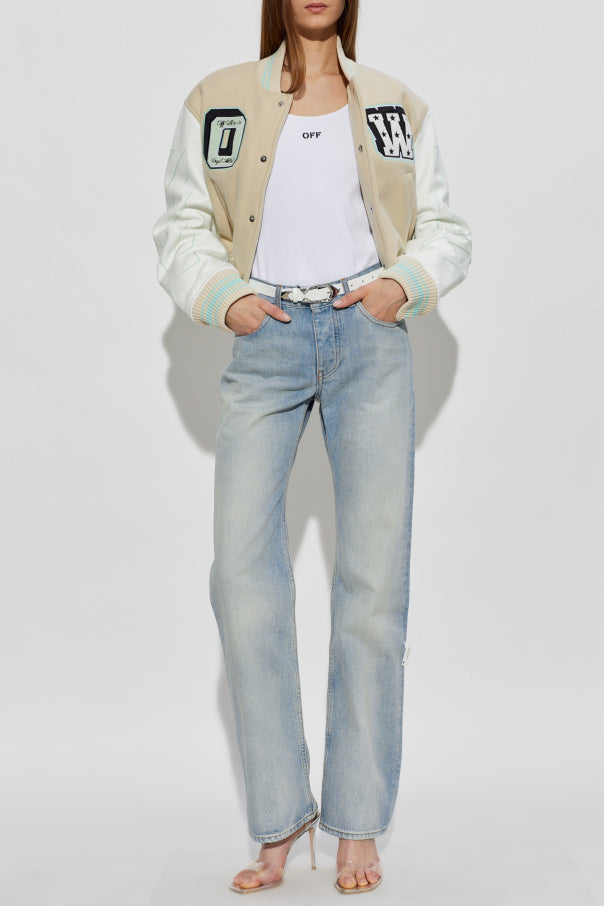 Off-White WHITE Top with Z logo 2