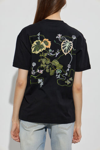Off-White BLACK T-shirt with logo 4