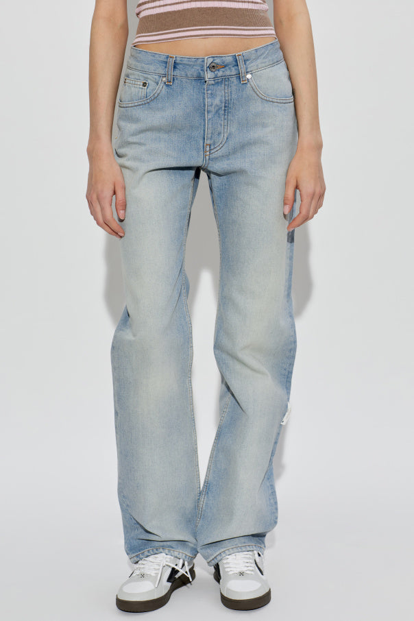 Off-White BLUE Straight-leg jeans 3