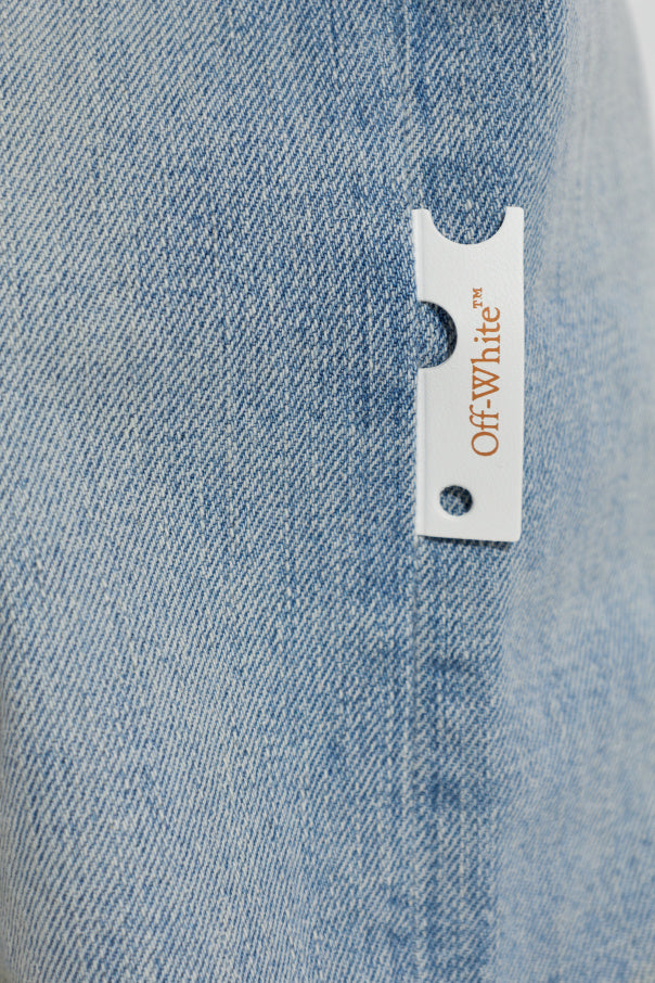Off-White BLUE Straight-leg jeans 5