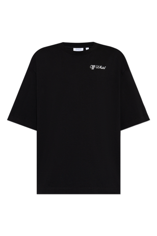 Off-White BLACK T-shirt with print 1