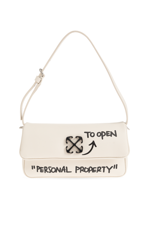 Off-White cream ‘Jitney’ bag 1