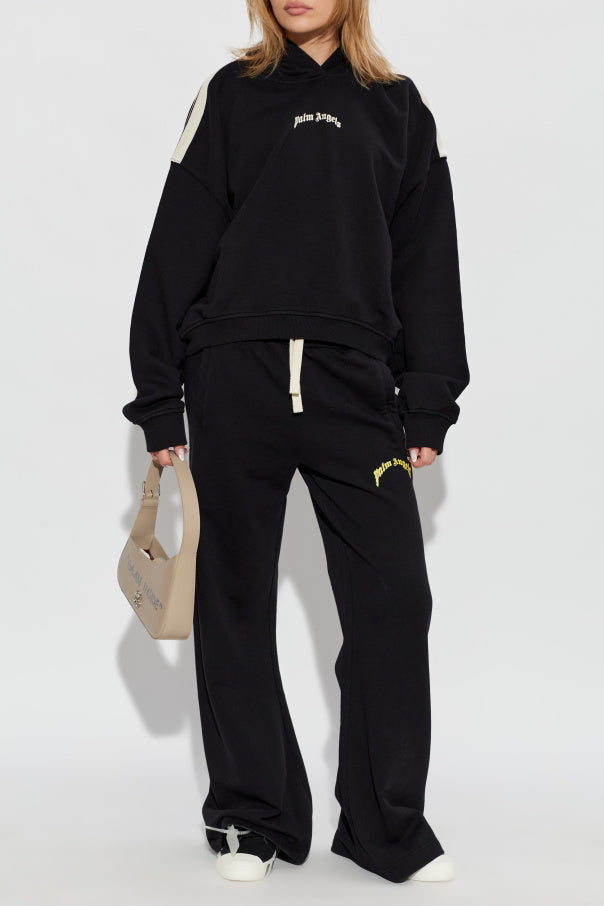 Palm Angels BLACK Hoodie 2