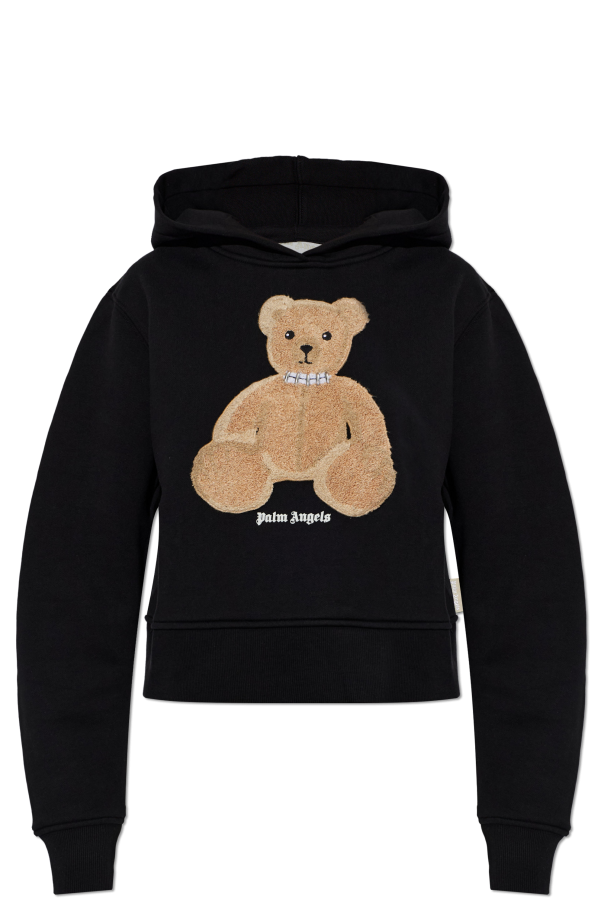 Palm Angels BLACK Hoodie 1
