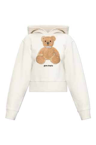 Palm Angels cream Hoodie 1