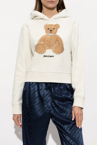 Palm Angels cream Hoodie 3