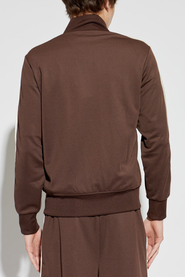 Palm Angels BROWN Sweatshirt with logo 4