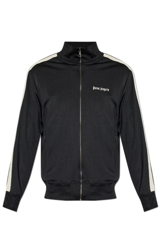 Palm Angels BLACK Sweatshirt with logo 1