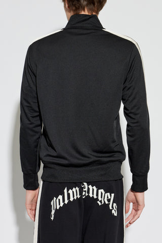 Palm Angels BLACK Sweatshirt with logo 4