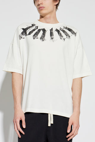 Palm Angels cream T-shirt with logo 3