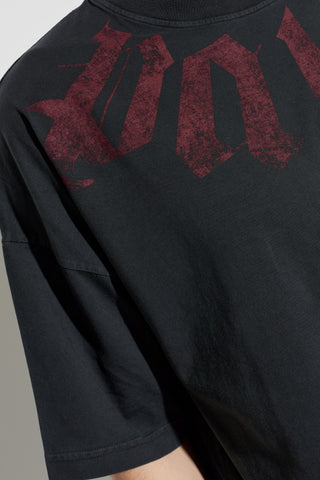 Palm Angels BLACK T-shirt with logo 5