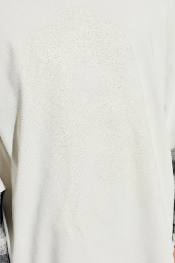 Palm Angels WHITE Sweatshirt with print 5