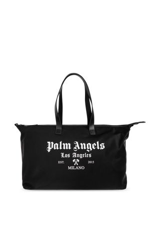 Palm Angels BLACK Bag with logo 1