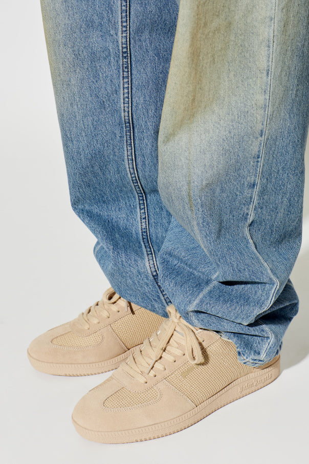 Palm Angels beige ‘Century’ sports shoes 2