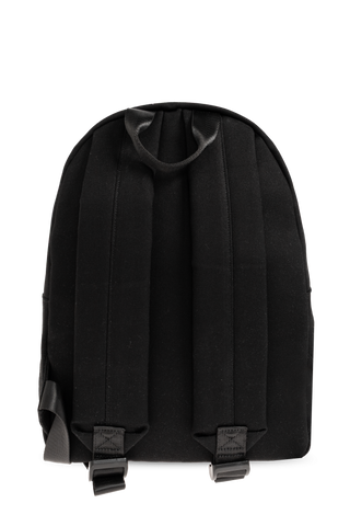 Palm Angels BLACK Backpack with logo 3