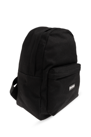Palm Angels BLACK Backpack with logo 4