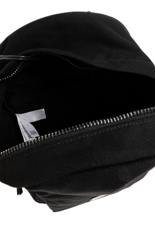 Palm Angels BLACK Backpack with logo 5