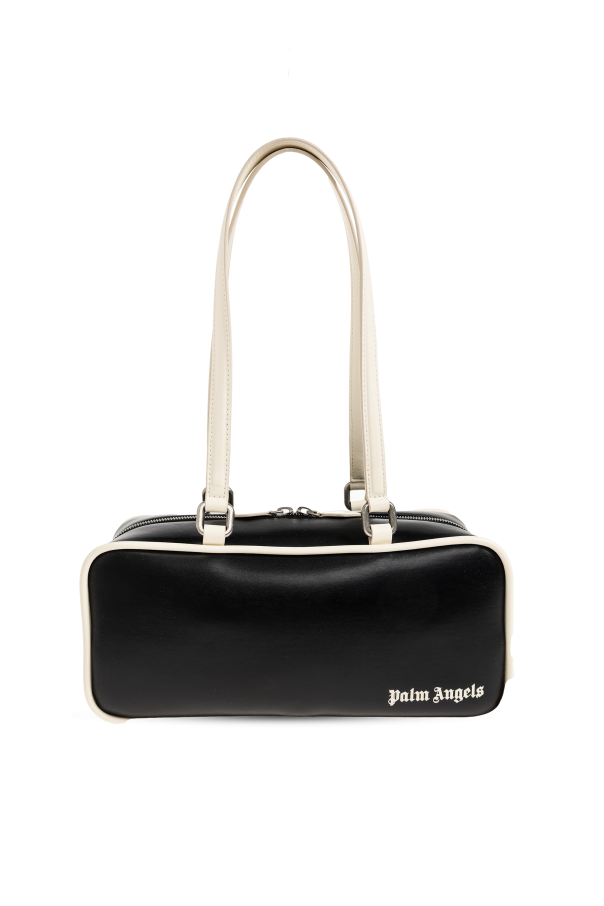 Palm Angels BLACK Bag with logo 1