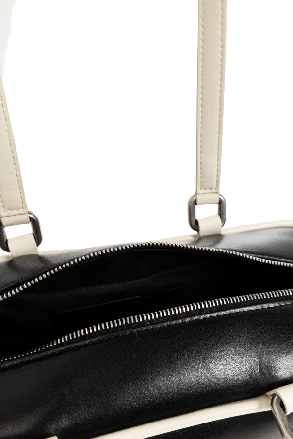 Palm Angels BLACK Bag with logo 5