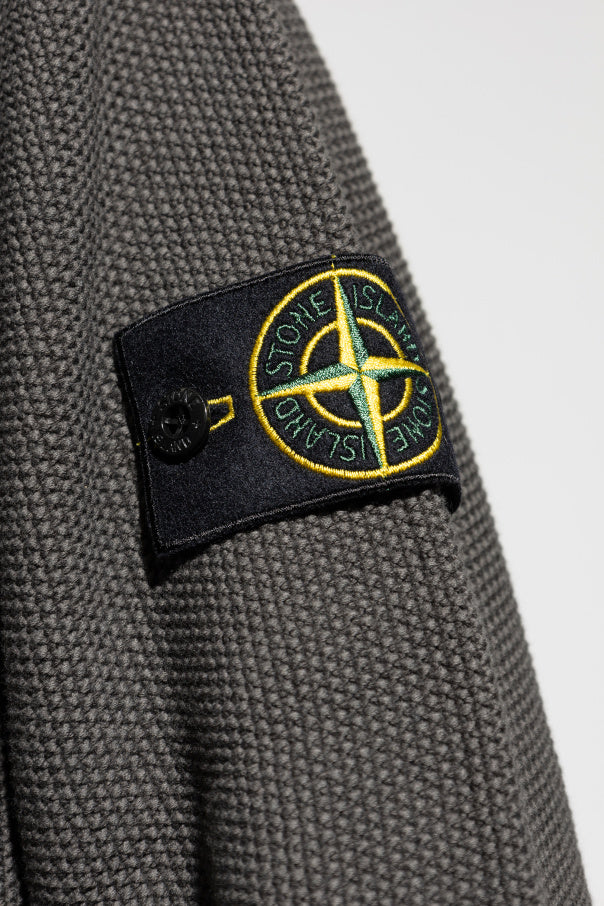 Stone Island GREY Sweatshirt with logo 5