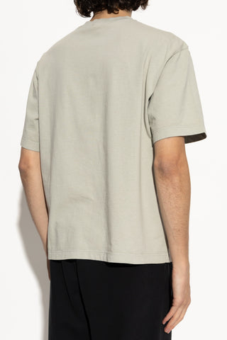 Stone Island GREY T-shirt with logo 4