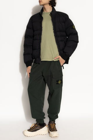 Stone Island GREEN T-shirt with logo 2