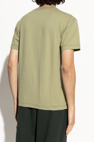 Stone Island GREEN T-shirt with logo 4