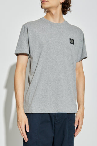 Stone Island GREY T-shirt with logo 3
