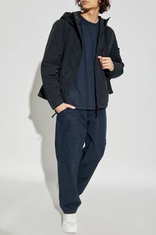 Stone Island NAVY BLUE T-shirt with logo 2