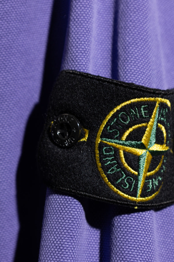 Stone Island PURPLE Sweatshirt with logo 5