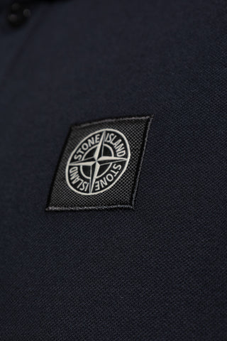 Stone Island NAVY BLUE Polo with logo 5