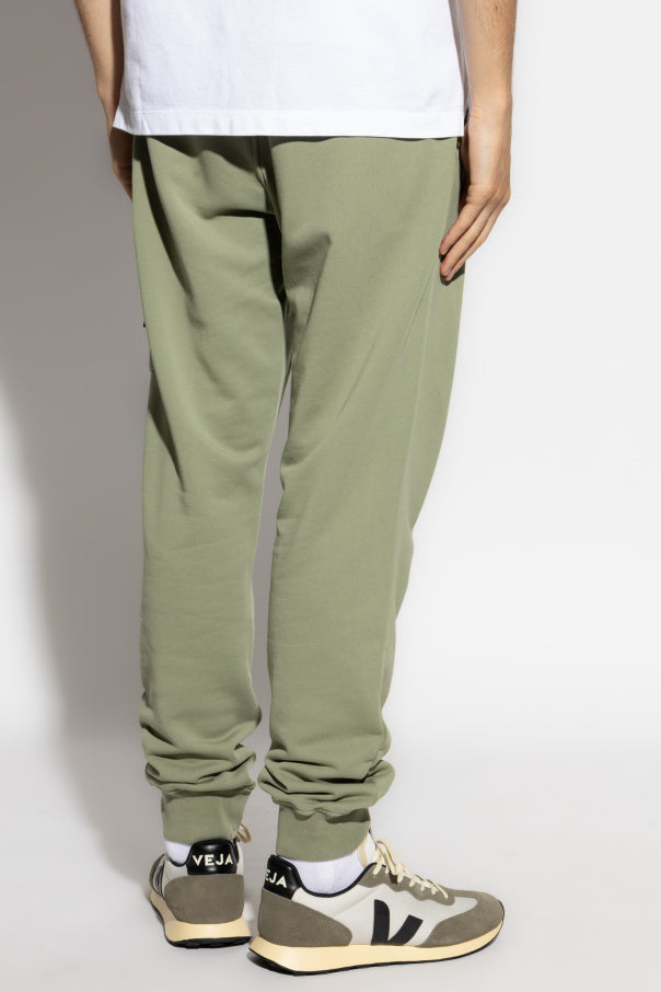 Stone Island GREEN Trousers with logo 4