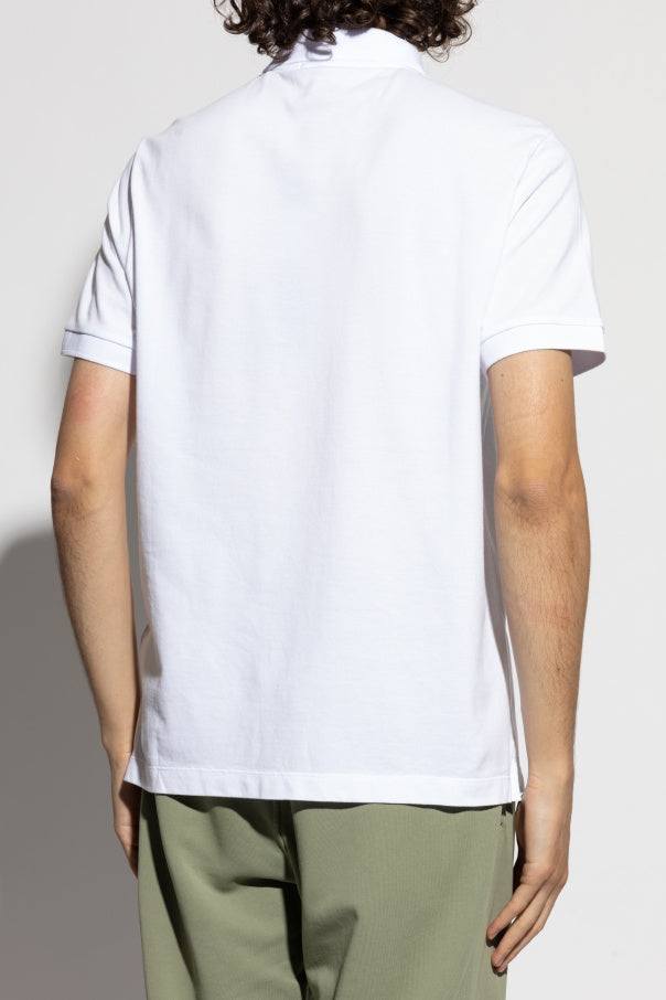 Stone Island WHITE Polo with logo 4