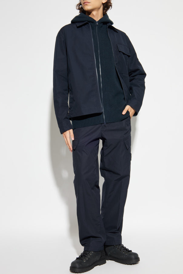 Stone Island NAVY BLUE Cashmere hoodie 2