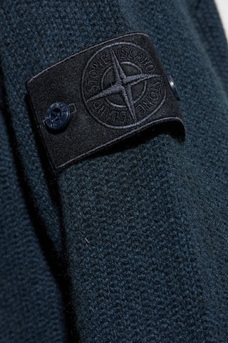 Stone Island NAVY BLUE Cashmere hoodie 5