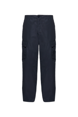 Stone Island NAVY BLUE Cotton trousers 1