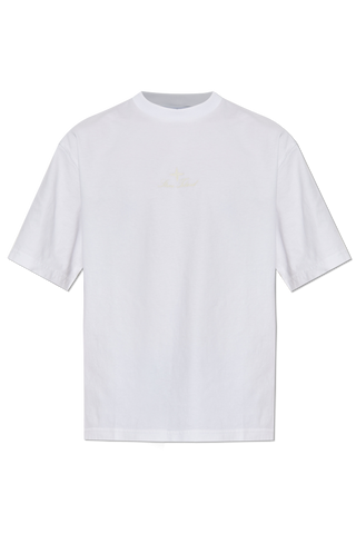 Stone Island WHITE T-shirt with logo 1