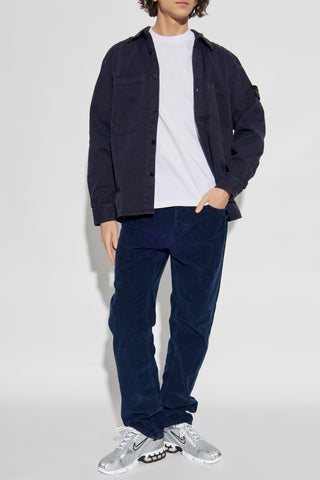 Stone Island NAVY BLUE Corduroy trousers 2