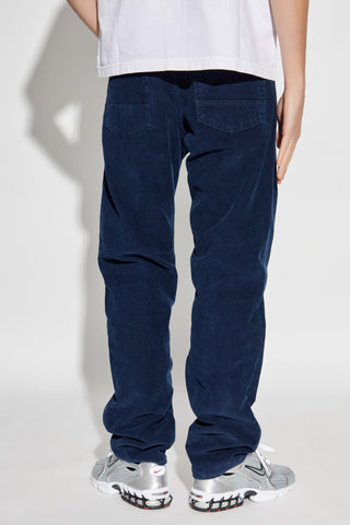 Stone Island NAVY BLUE Corduroy trousers 4