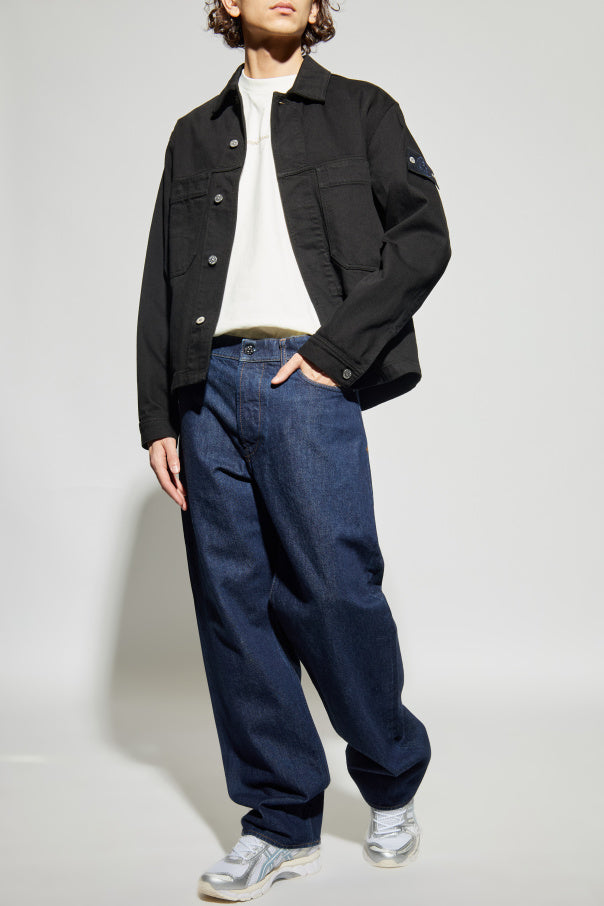 Stone Island NAVY BLUE Straight-leg jeans 2