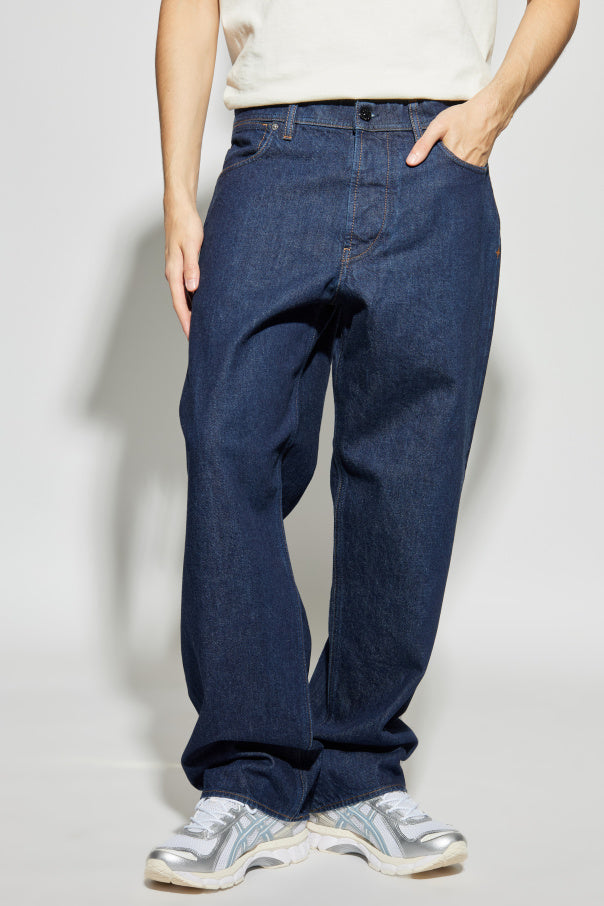 Stone Island NAVY BLUE Straight-leg jeans 3