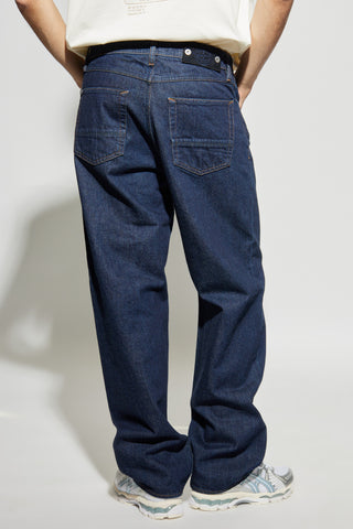 Stone Island NAVY BLUE Straight-leg jeans 4