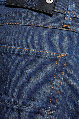 Stone Island NAVY BLUE Straight-leg jeans 5