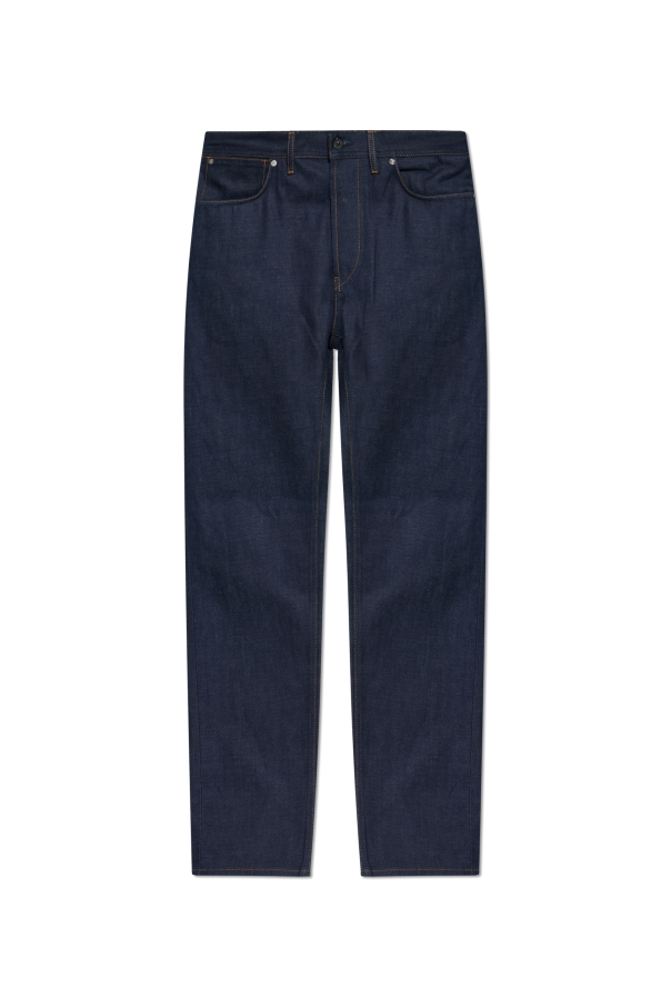 Stone Island NAVY BLUE Straight-leg jeans 1