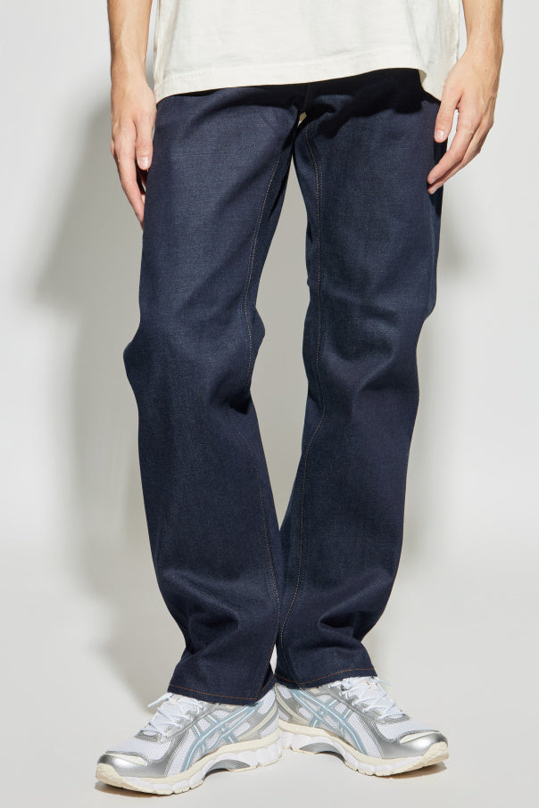 Stone Island NAVY BLUE Straight-leg jeans 3