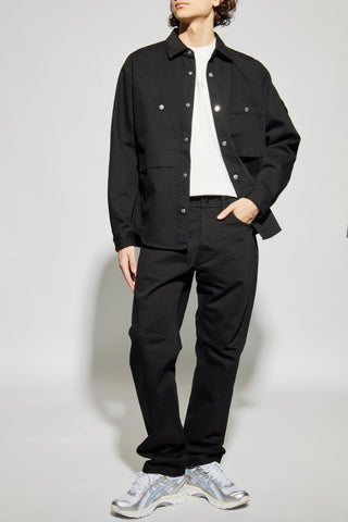 Stone Island BLACK Jeans with slightly tapered legs 2