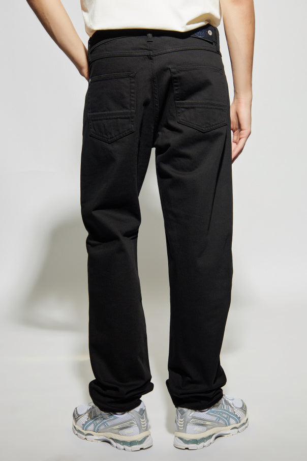 Stone Island BLACK Jeans with slightly tapered legs 4