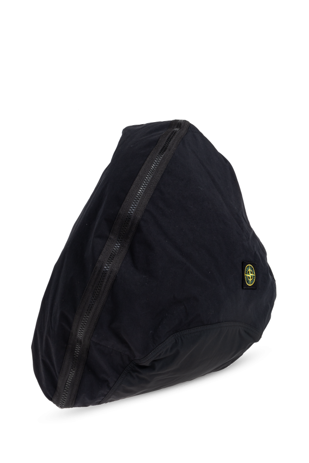 Stone Island BLACK Shoulder backpack 4