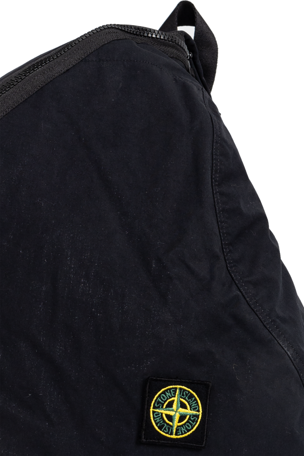 Stone Island BLACK Shoulder backpack 5